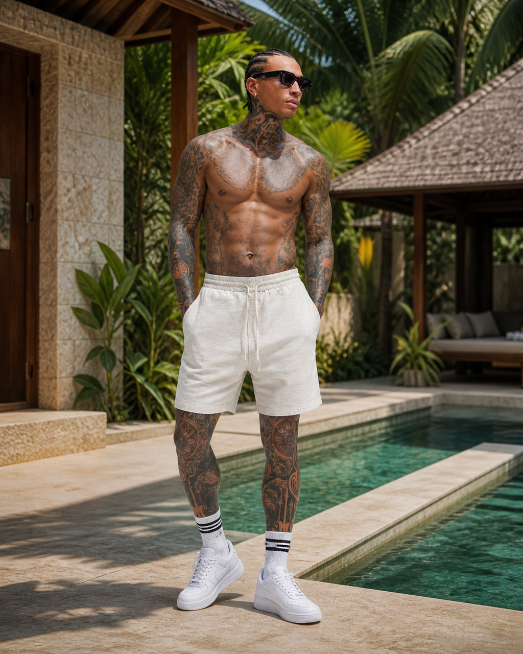 Milan Short Linen